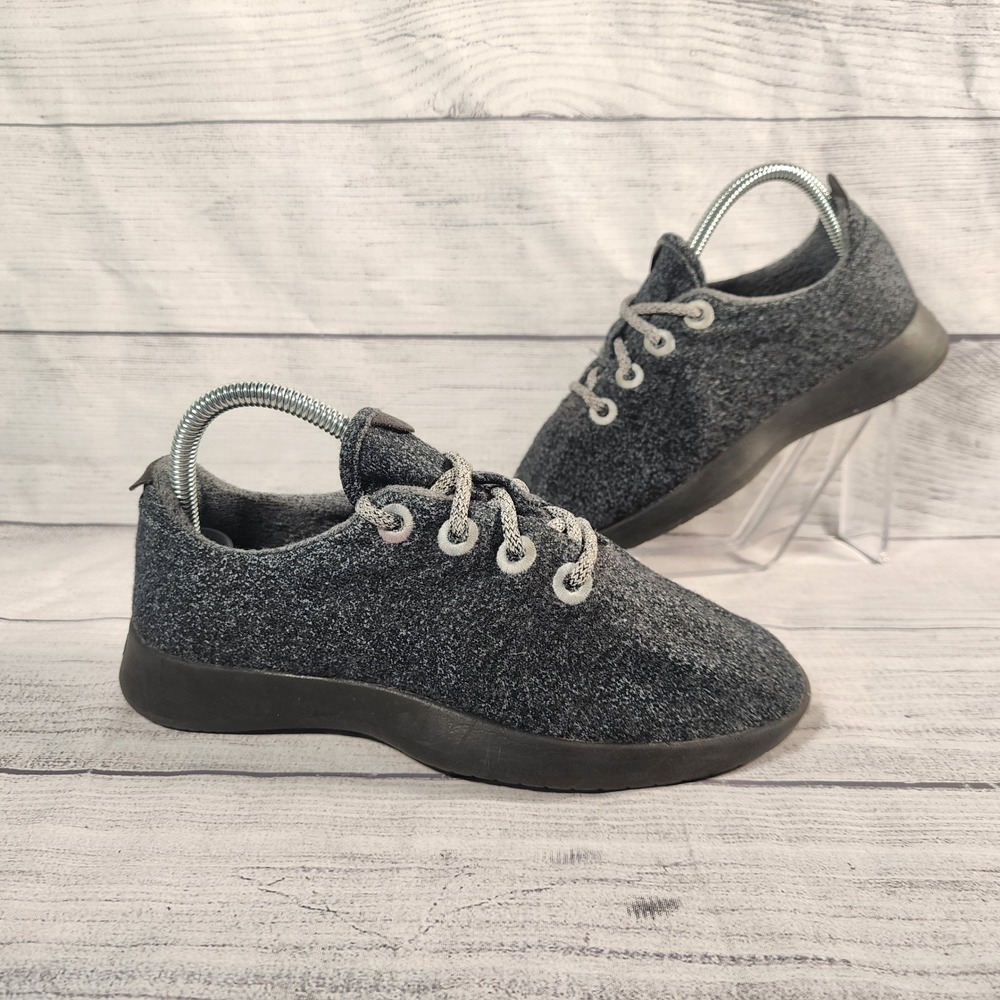 Allbirds Wool Runner Women's Size 7 Charcoal Gray Merino Wool Sneakers